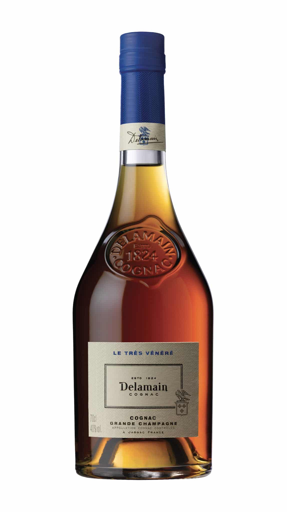 Det er en enestående og ekstraordinær delikat Cognac med en perfekt balance og en eftersmag af honning, vanilje, rosiner og lakrids. Duften er præget af parfume, skovbund og blomster.