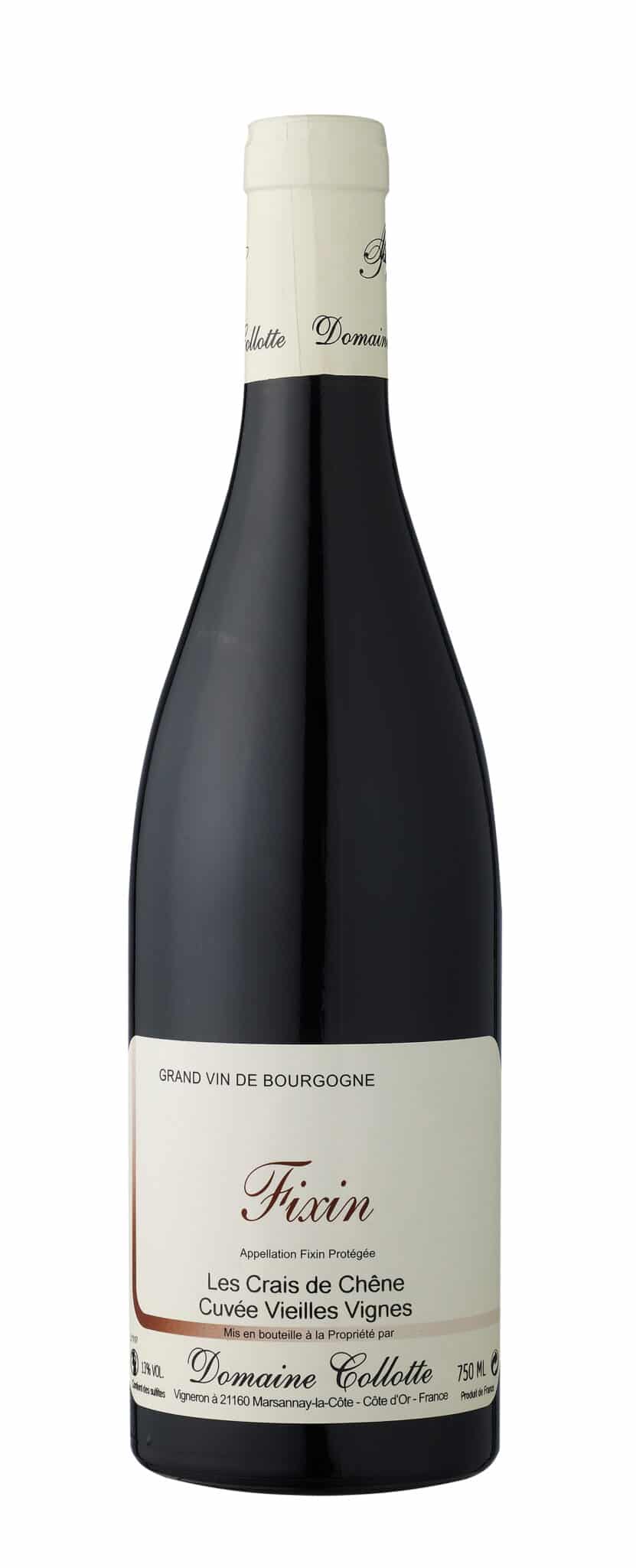0474_Domaine Collotte_Fixin Les Crais de Chêne Cuvée Vielles Vignes_300dpi_RGB