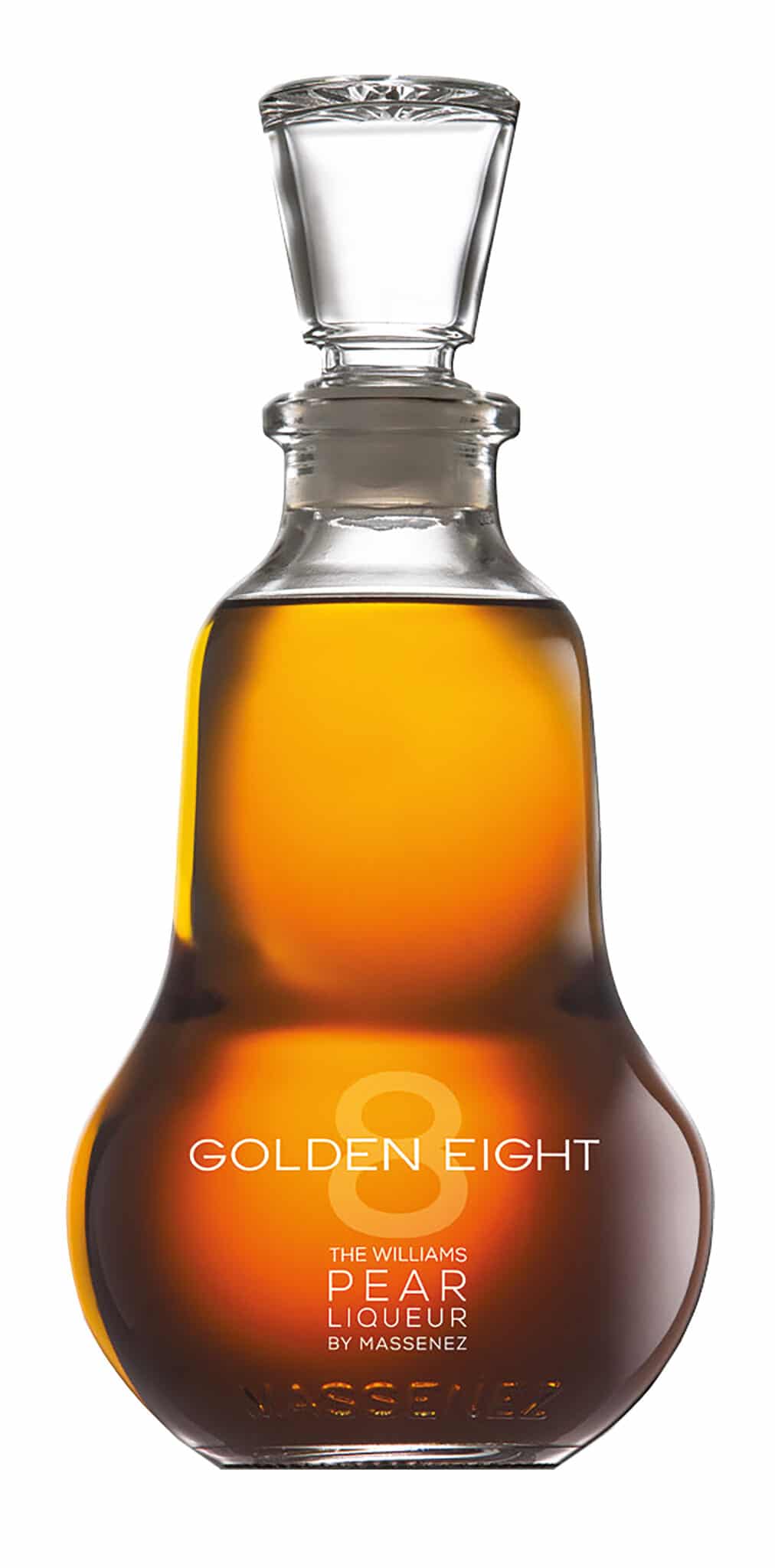 Golden Eight er en helt fantastisk pærelikør, som er produceret på mere end 8 år gammel Eau-de-Vie Poire Williams.