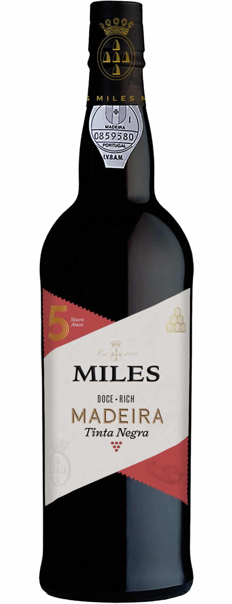 Madeira Wine Company, Miles Tinta Negra, 5 Years Old Rich Madeira