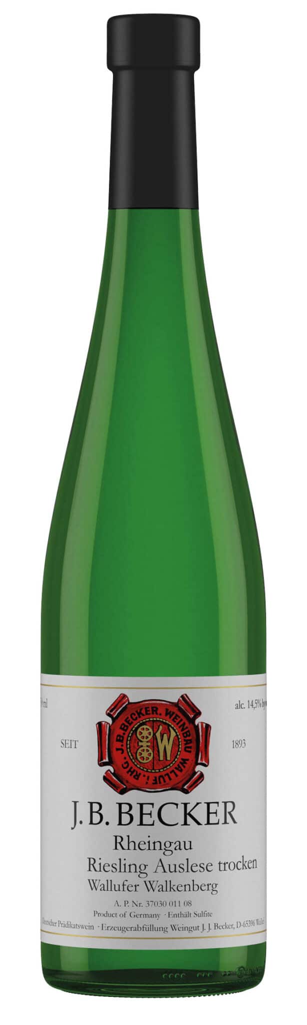 Weingut J.B. Becker, Wallufer Walkenberg Riesling Auslese Trocken 2011